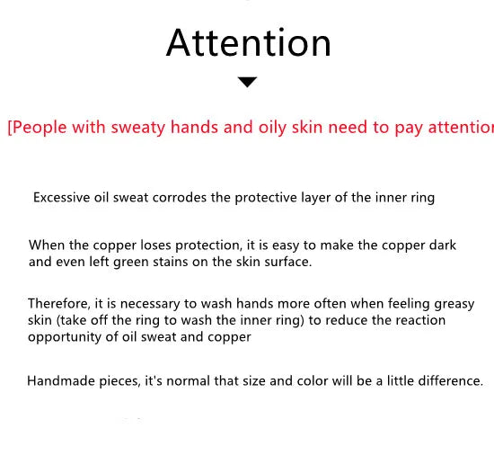 JP Juwelier -Gehämmerter handgefertigter Ring aus massivem Kupfer