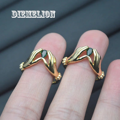 JP Juwelier -Romantischer Herz-Hand-Umarmungsring