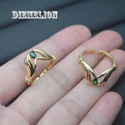 JP Juwelier -Romantischer Herz-Hand-Umarmungsring