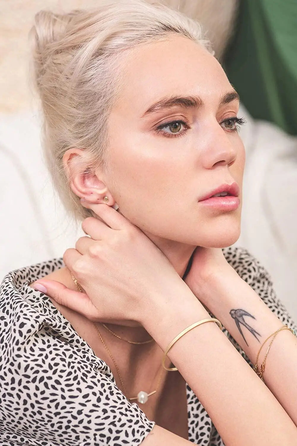 JP Juwelier - Dünnes Manschettenarmband mit Haken