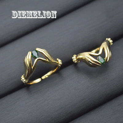 JP Juwelier -Romantischer Herz-Hand-Umarmungsring