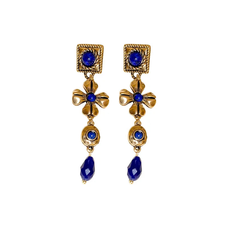 JP Juwelier - Elegante Blumenquastenohrringe