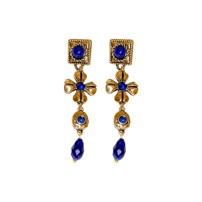 JP Juwelier - Elegante Blumenquastenohrringe