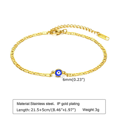 JP Juwelier - Fußkettchen Armband für Frauen,