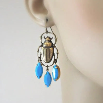 JP Juwelier - Türkisblaue Ohrringe